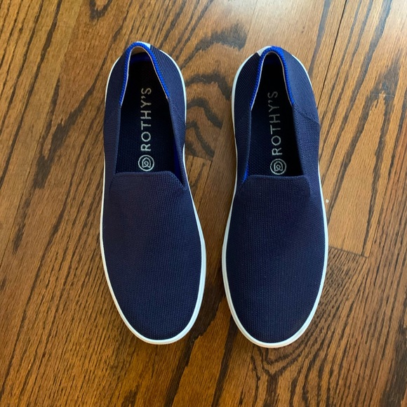 Navy Rothy’s Slip-On Sneaker - Picture 3 of 5